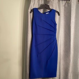 Calvin Klein size 6 royal blue dress